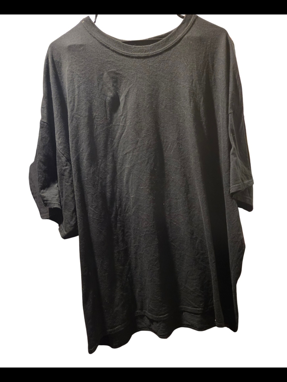 Classic Men's Black Crewneck T-Shirt